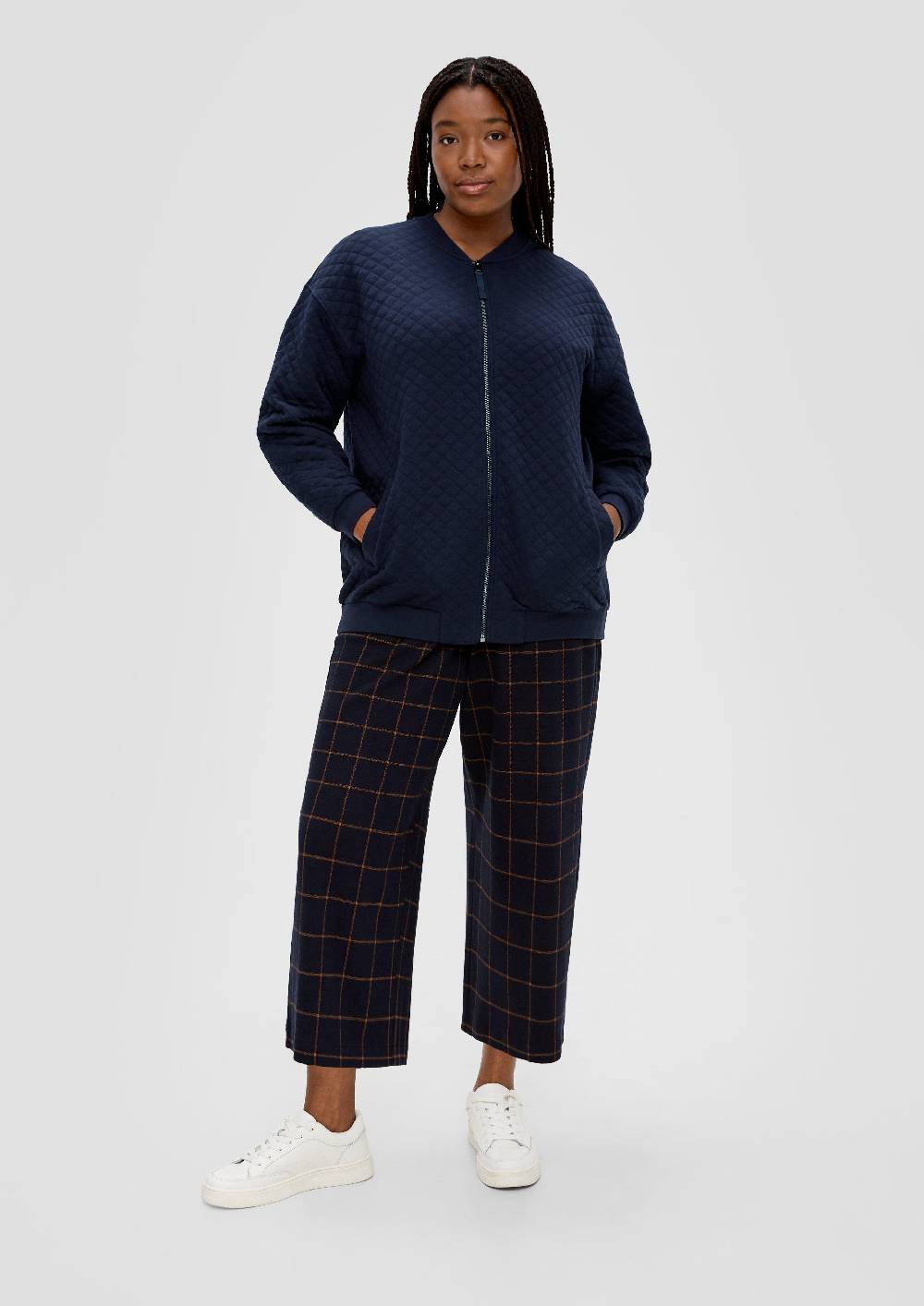 S.Oliver Blouson-Jacke Aus Baumwollmix