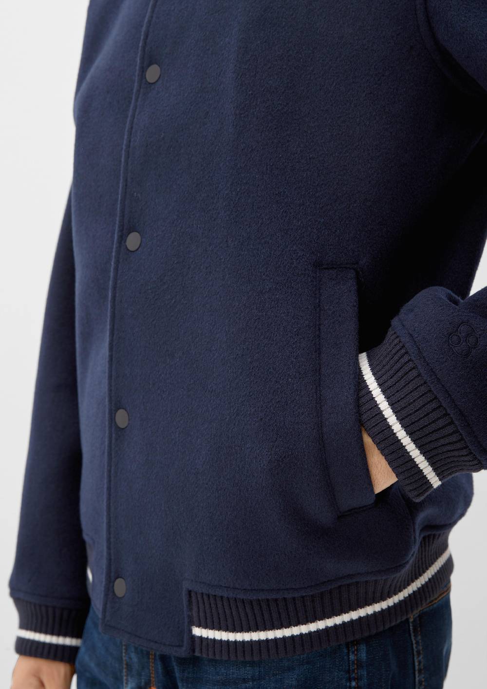S.Oliver Blousonjacke Im Wollmix