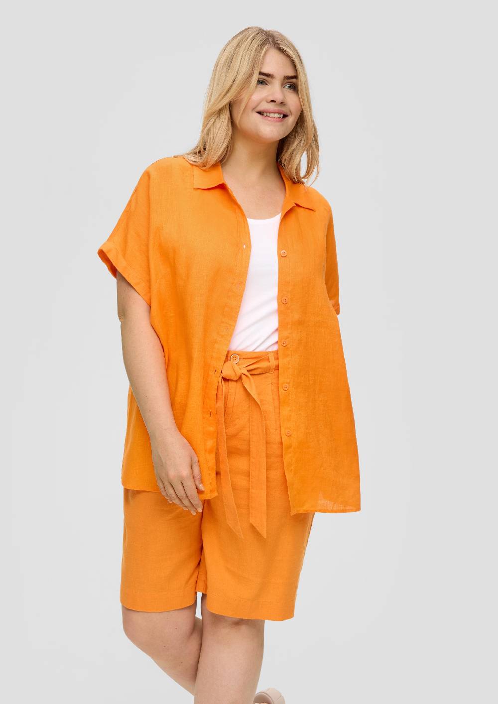 S.Oliver Bluse Aus Leinen