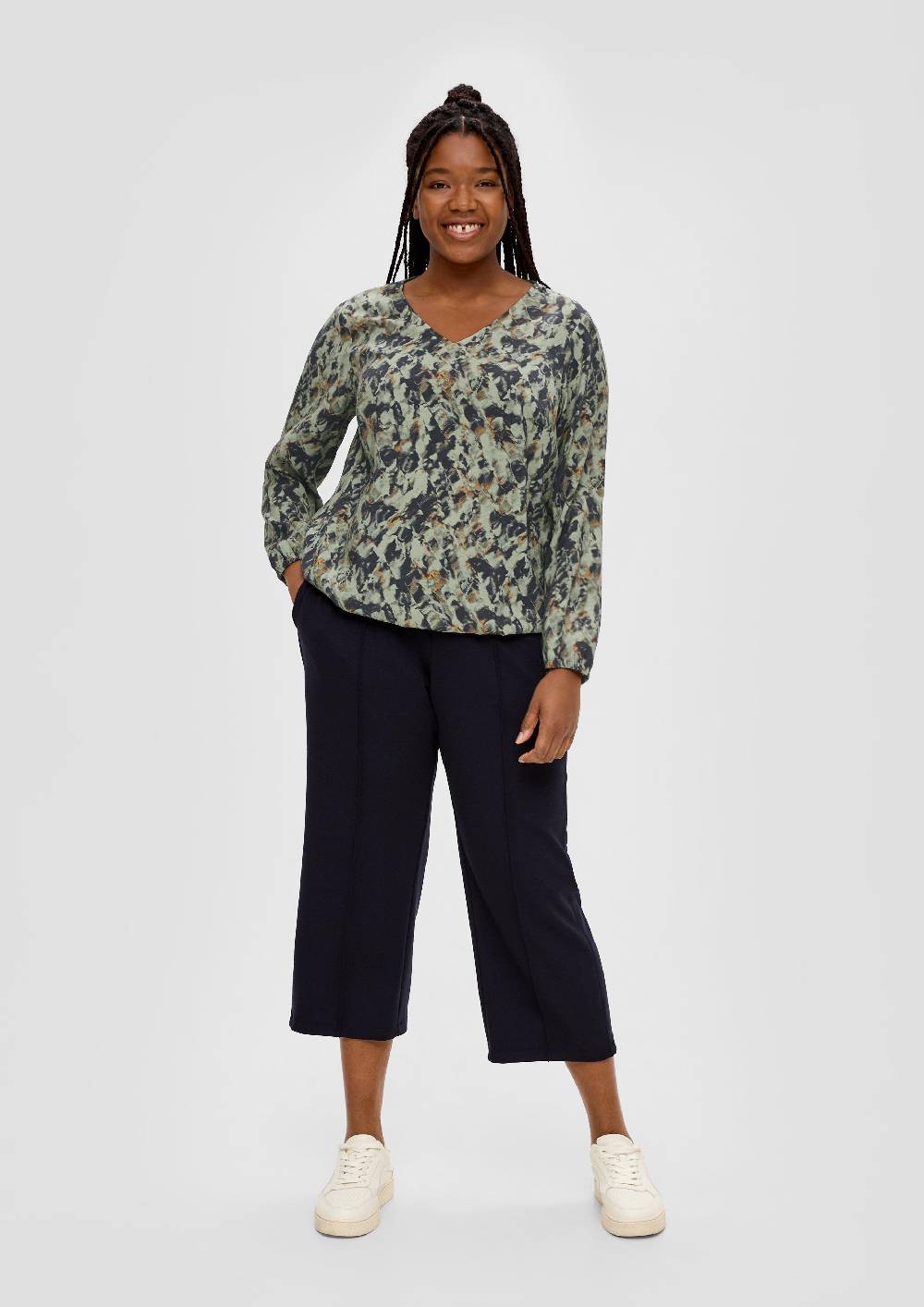 S.Oliver Bluse Aus Modalmix