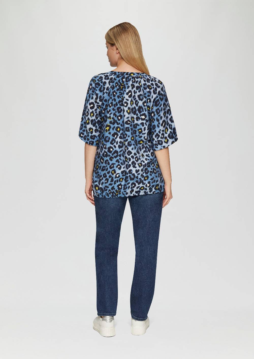 S.Oliver Bluse Aus Strukturierter Viskose