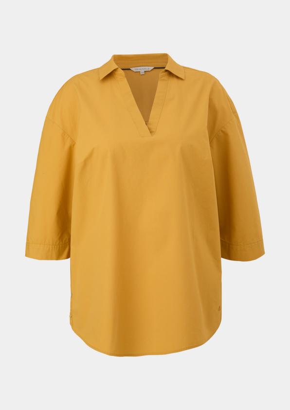 s.Oliver Bluse mit aufknöpfbarem Saum