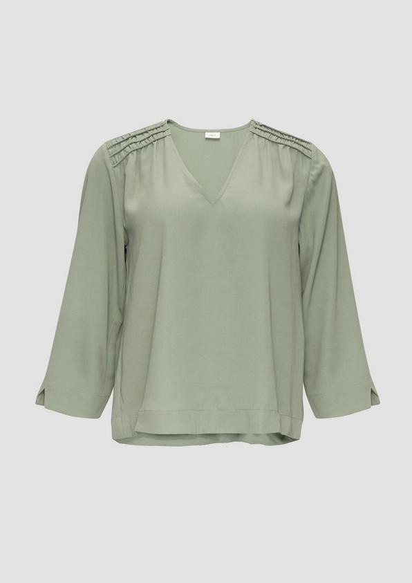 s.Oliver Bluse mit Smok-Detail