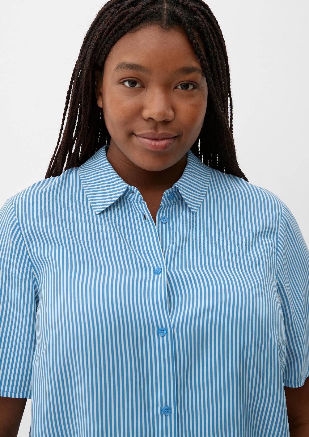 S.Oliver Bluse Mit Webstruktur