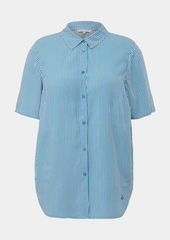 S.Oliver Bluse Mit Webstruktur