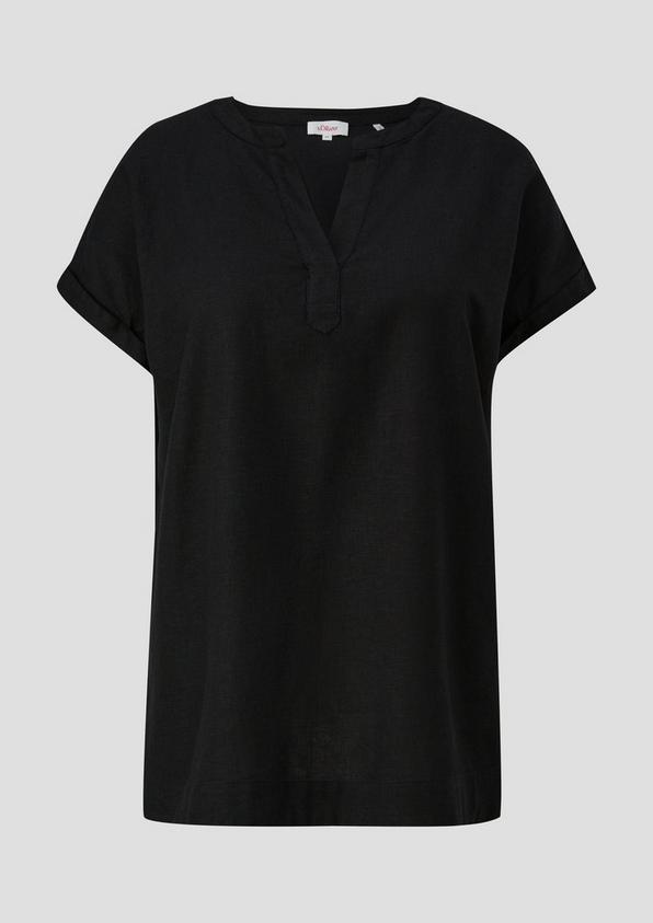 s.Oliver Blusenshirt aus Leinenmix