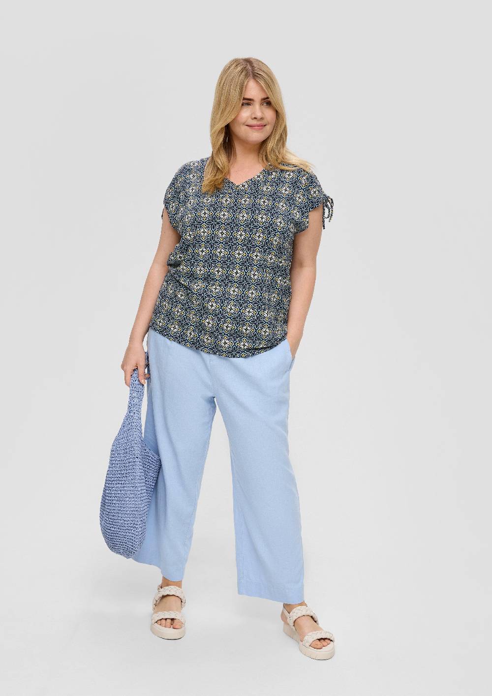 S.Oliver Blusenshirt Aus Viskose