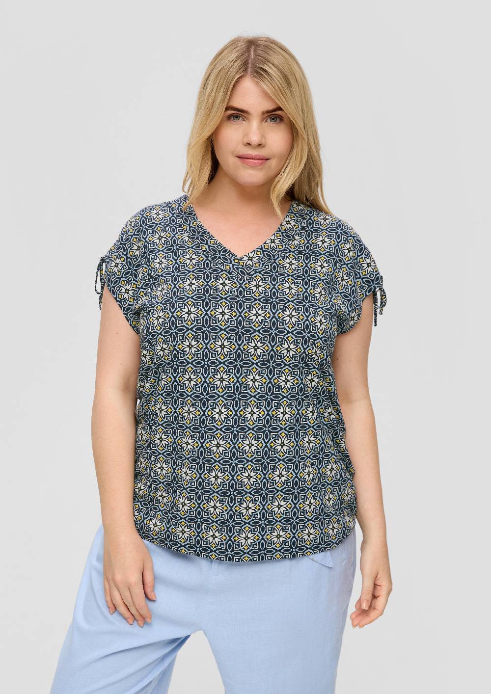 S.Oliver Blusenshirt Aus Viskose