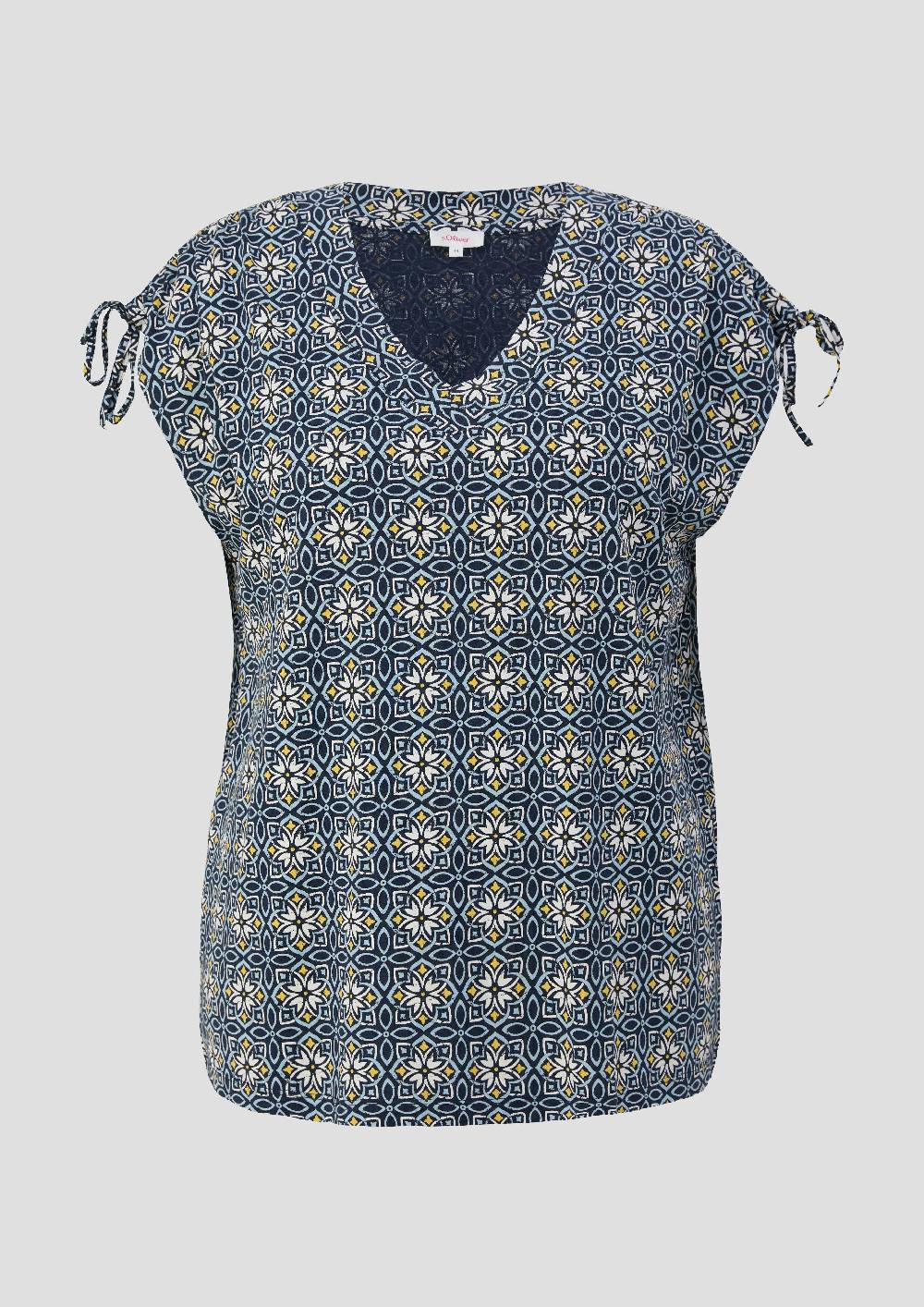 S.Oliver Blusenshirt Aus Viskose