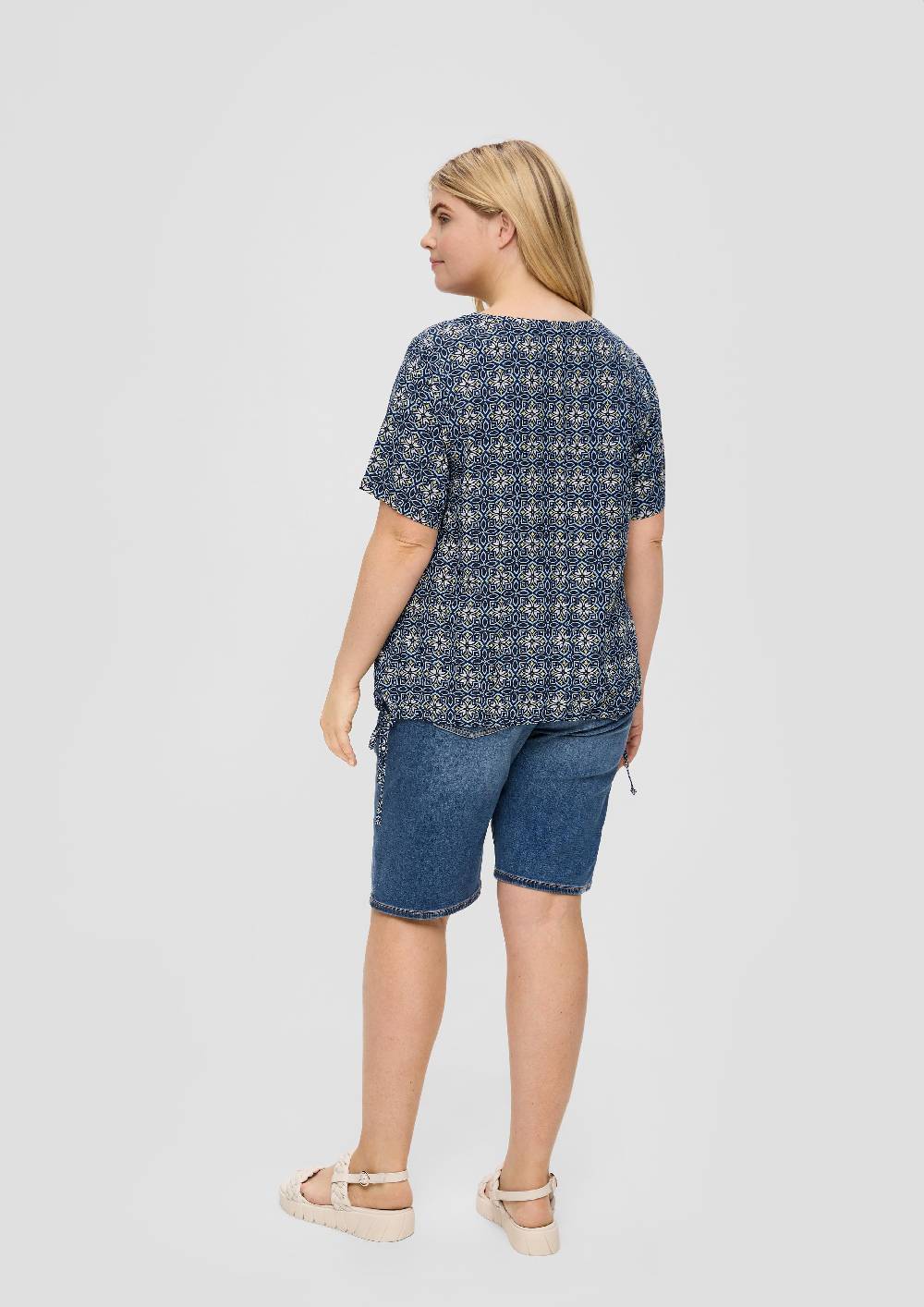 S.Oliver Blusenshirt Aus Viskose