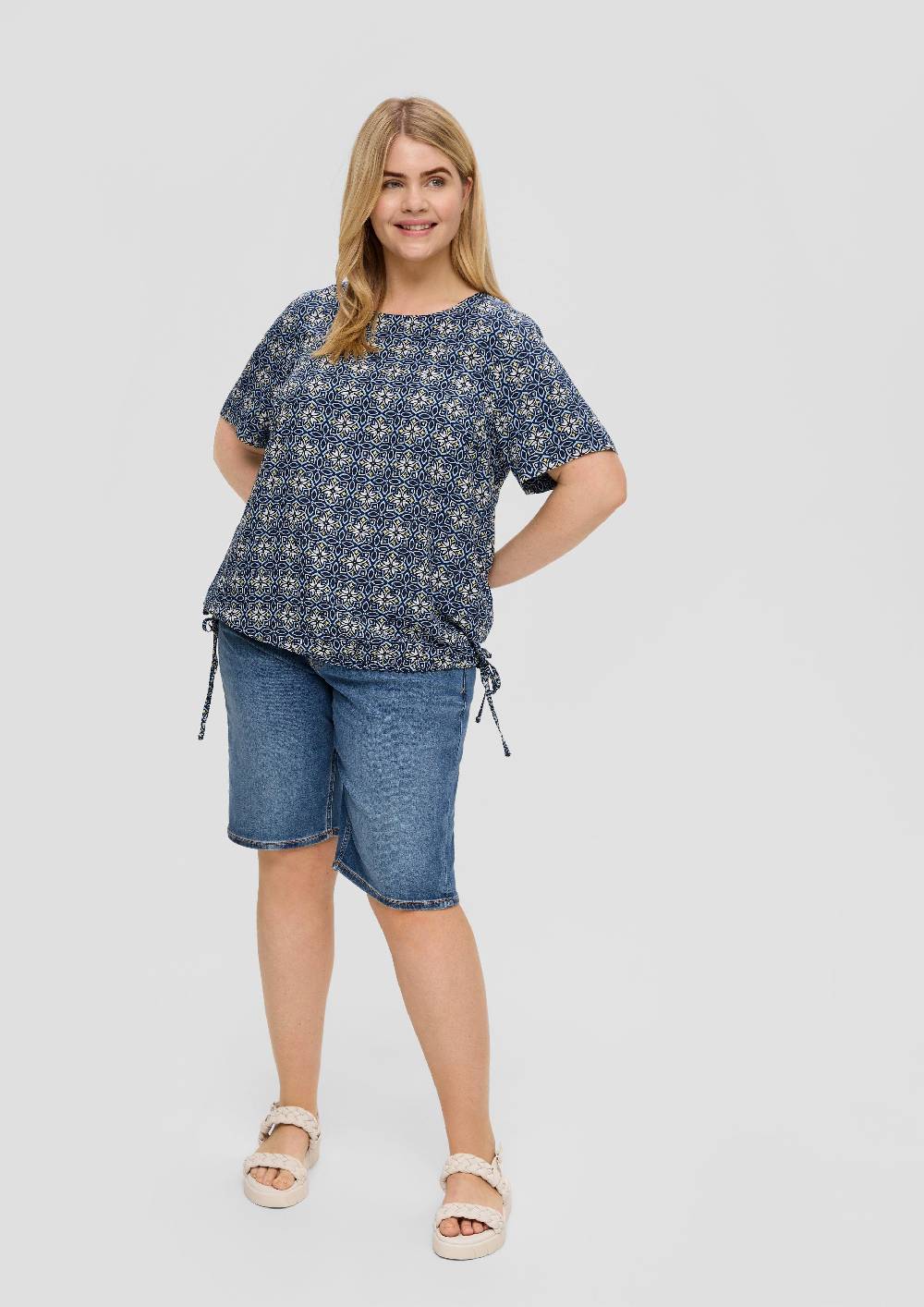 S.Oliver Blusenshirt Aus Viskose