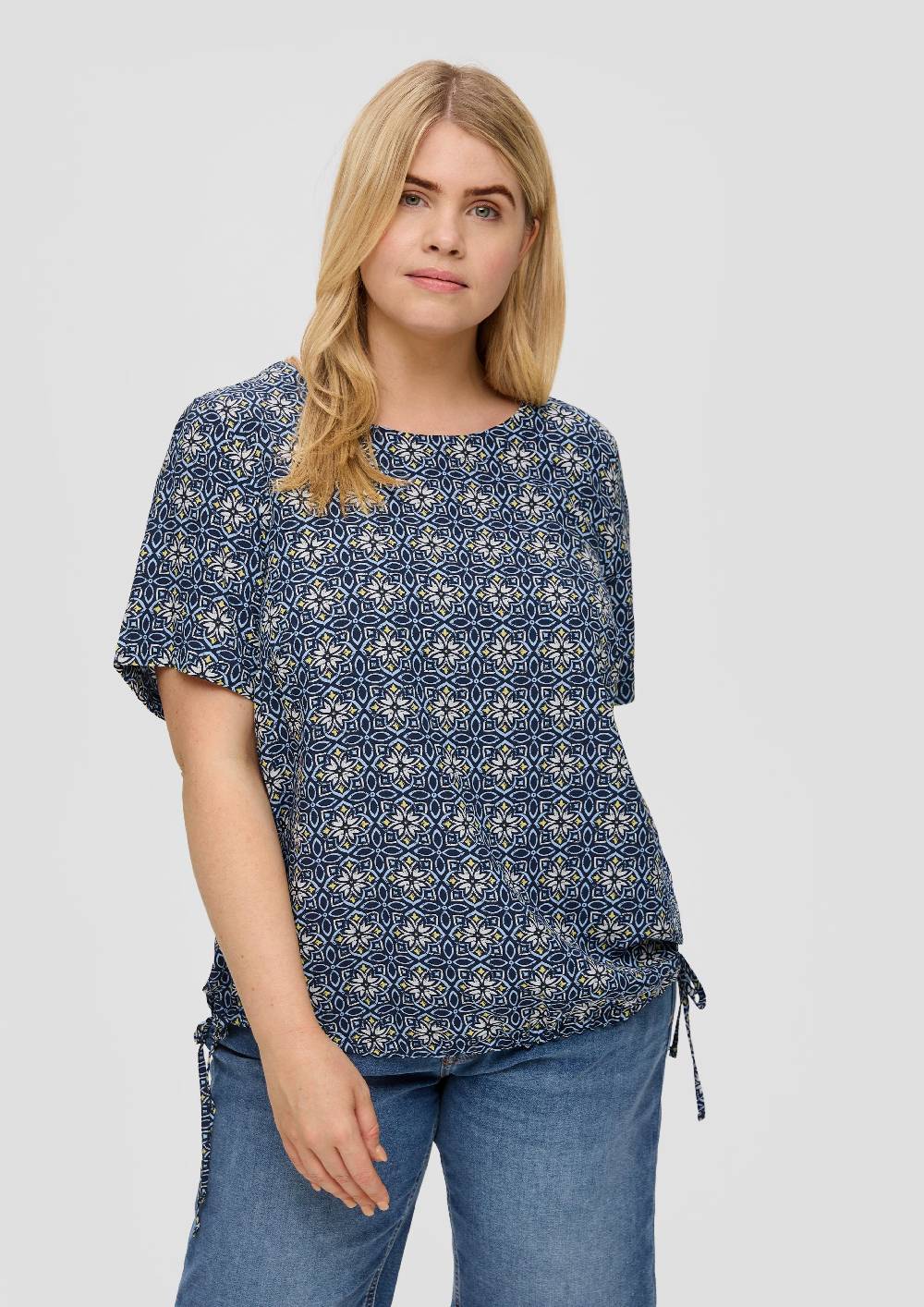 S.Oliver Blusenshirt Aus Viskose