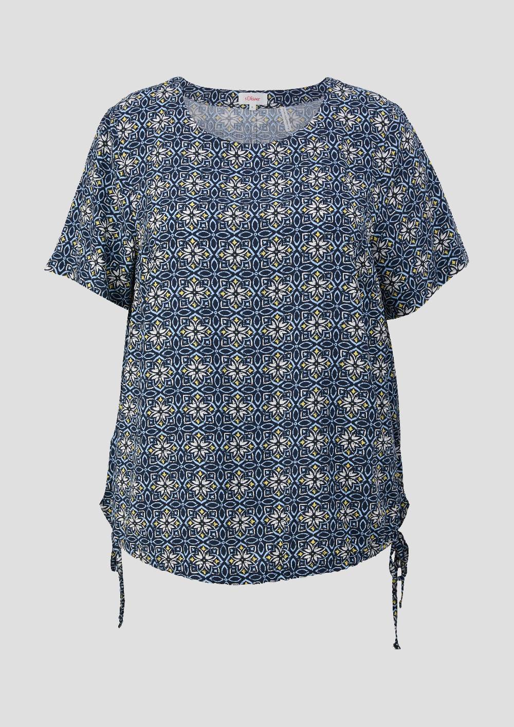 S.Oliver Blusenshirt Aus Viskose