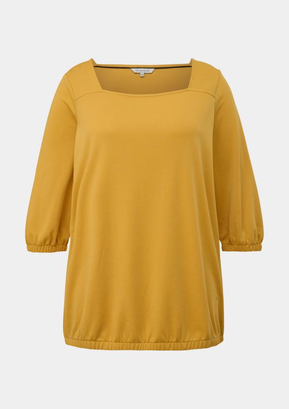 s.Oliver Blusenshirt mit Piquéstruktur