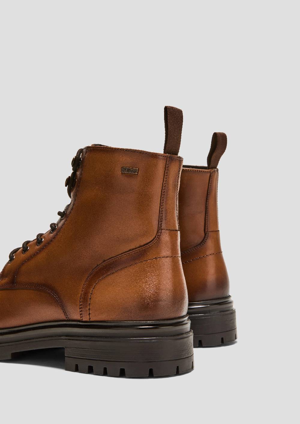 S.Oliver Boots Aus Rindsleder