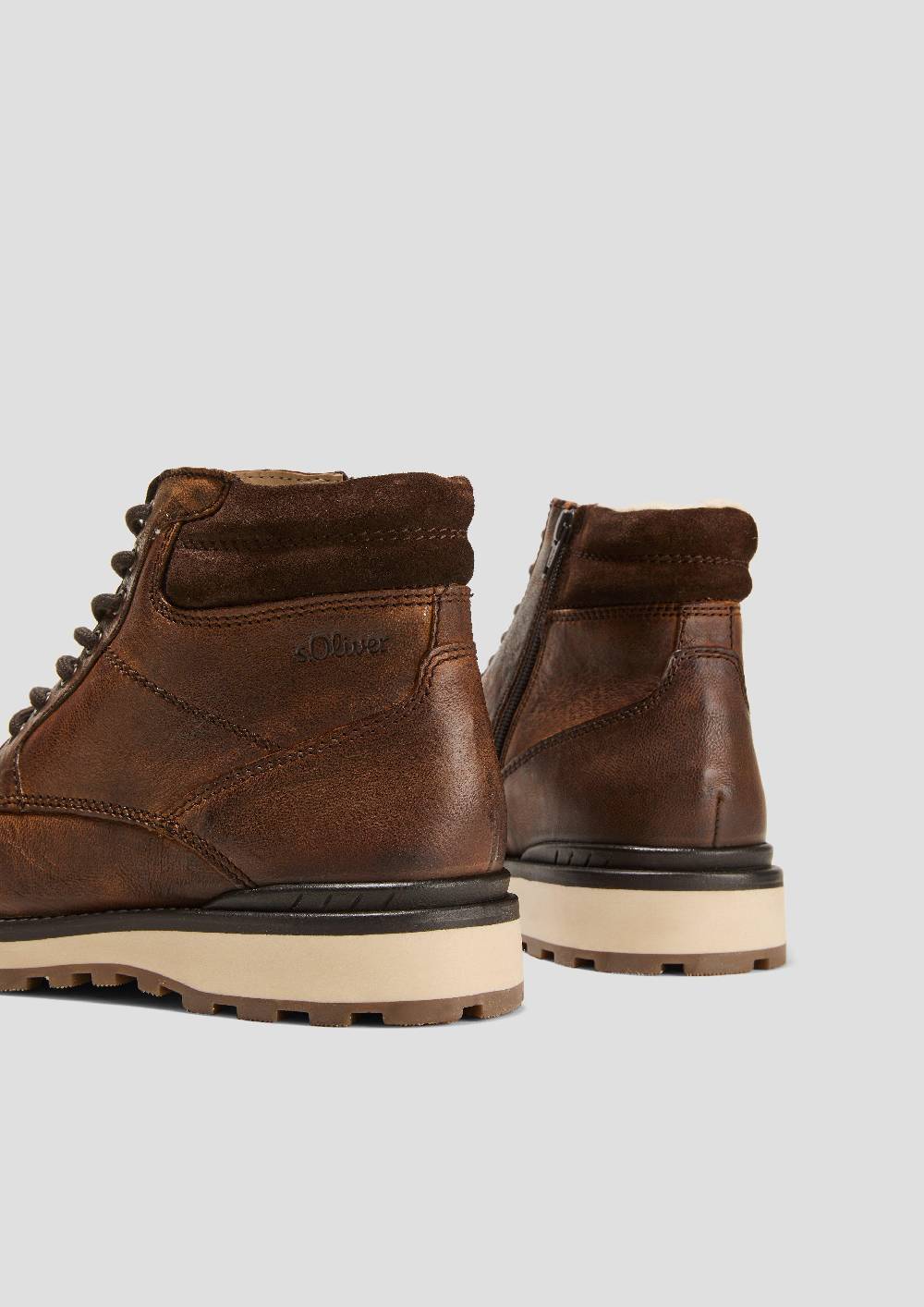 S.Oliver Boots Aus Rindsleder