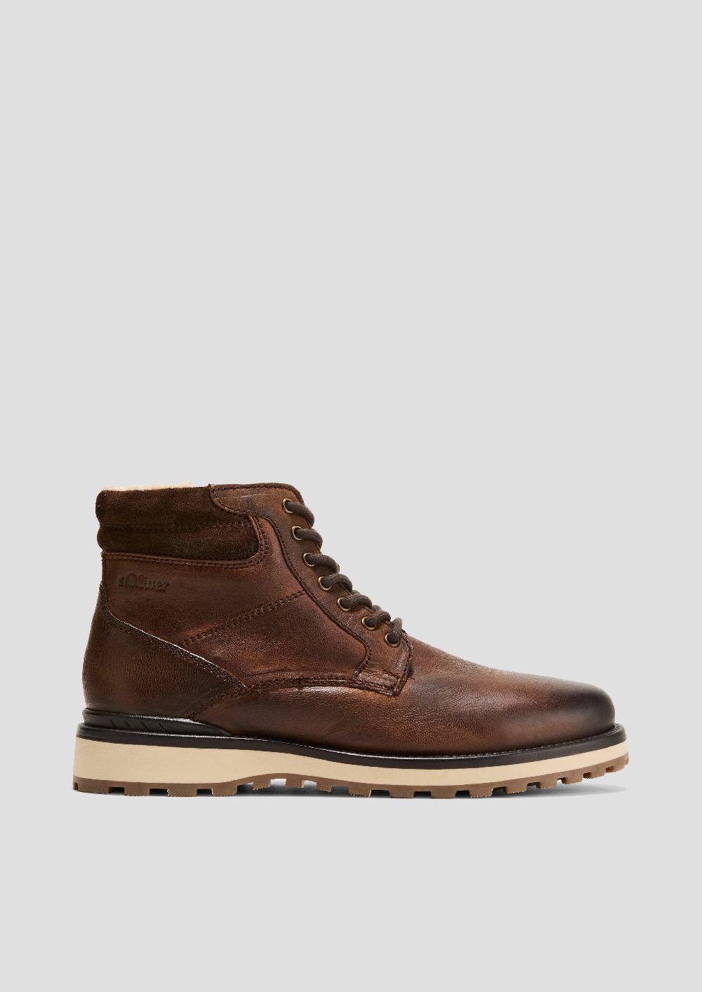 S.Oliver Boots Aus Rindsleder