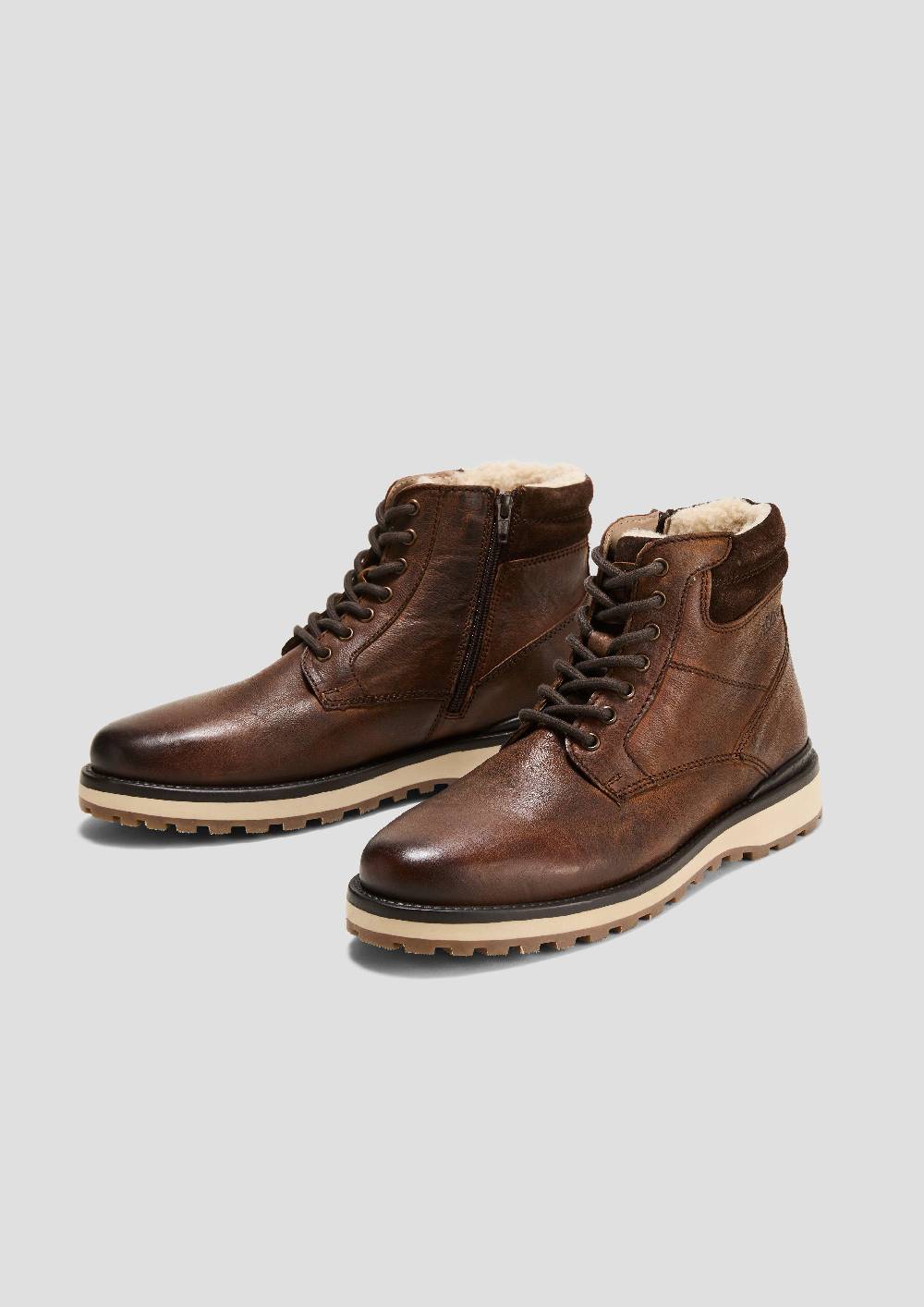 S.Oliver Boots Aus Rindsleder