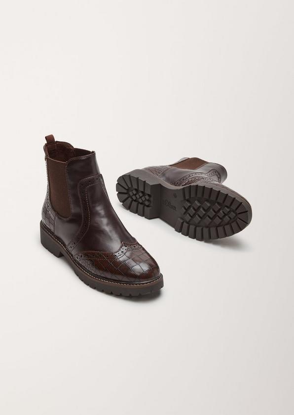 s.Oliver Boots im Brouge-Style