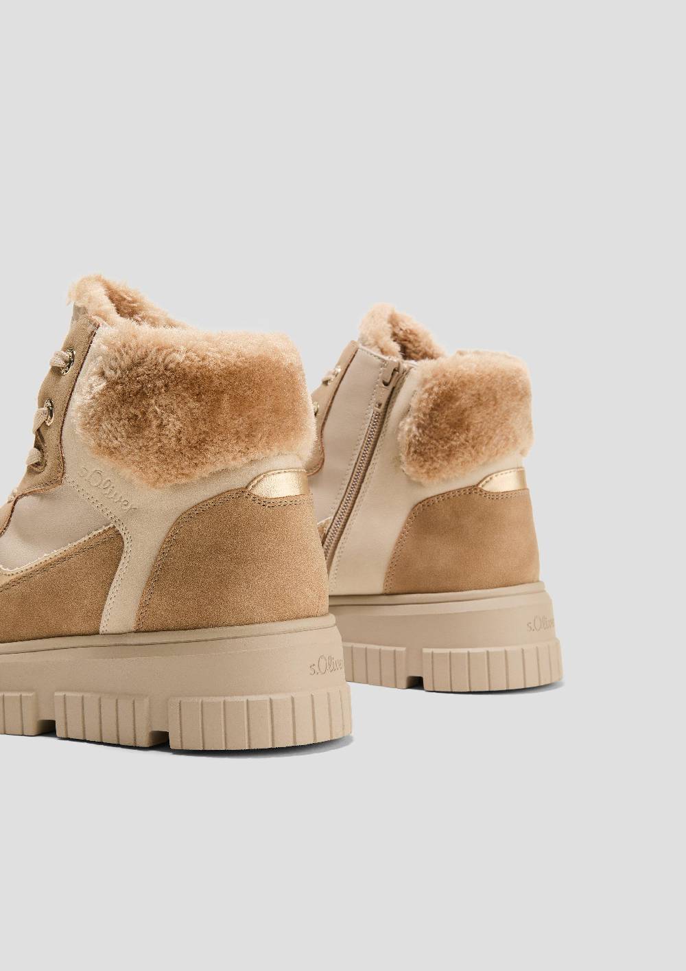 S.Oliver Boots Im Materialmix