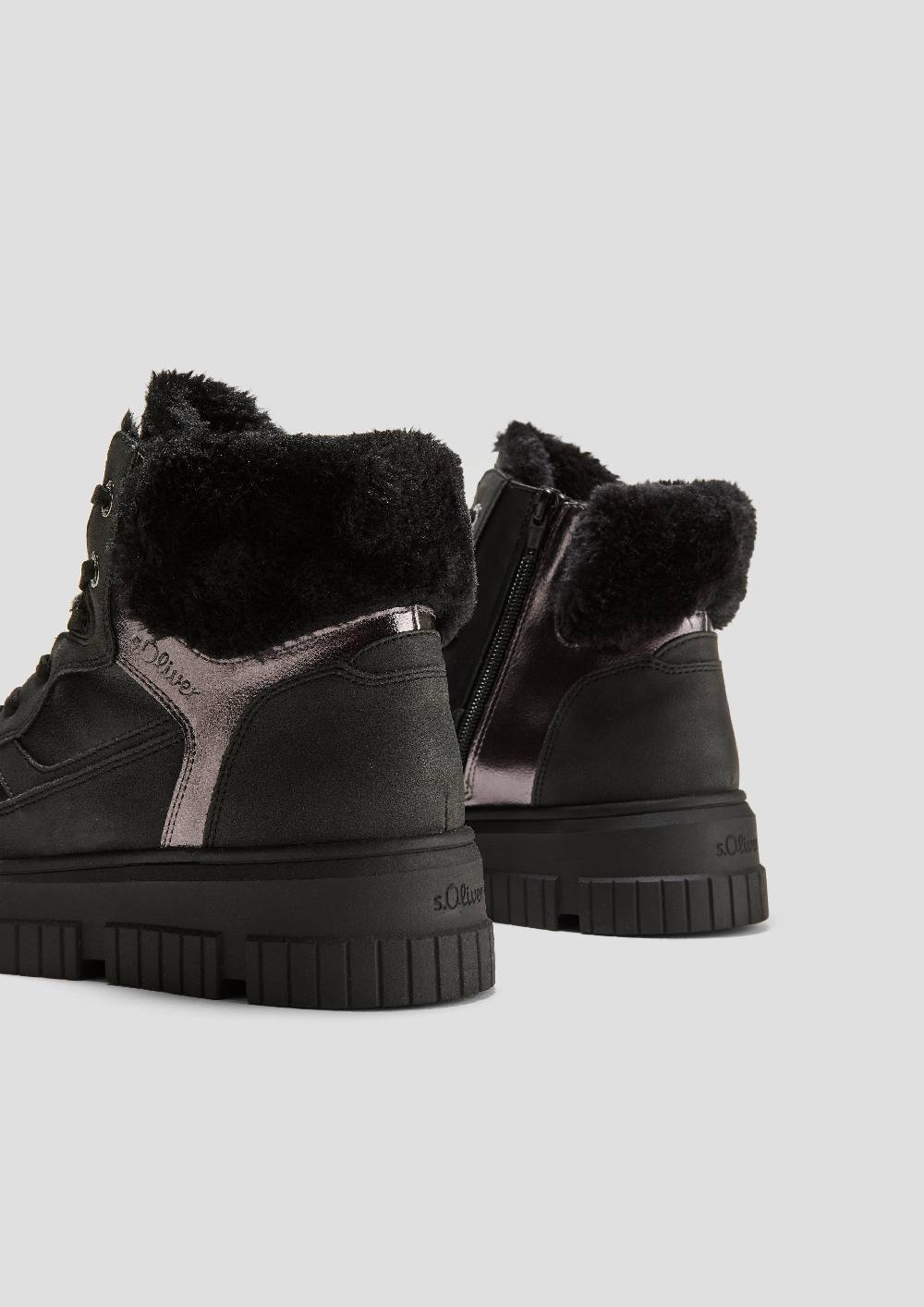 S.Oliver Boots Im Materialmix