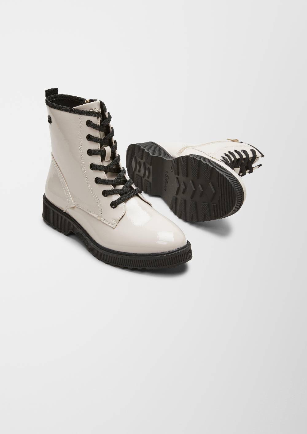 S.Oliver Boots In Lackleder-Optik