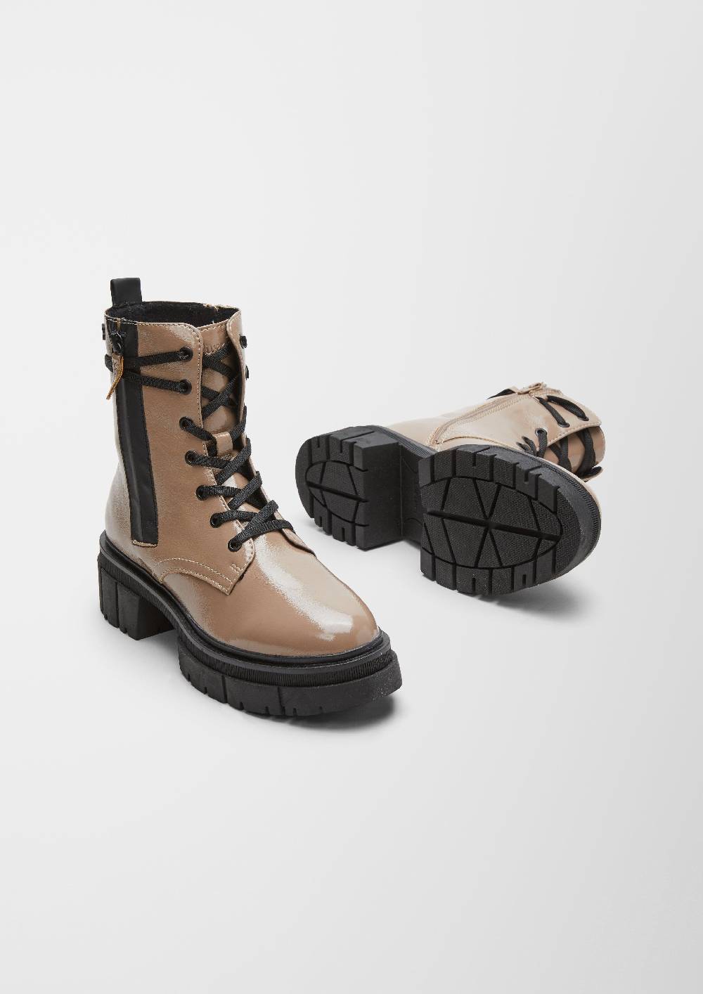 S.Oliver Boots In Lackleder-Optik