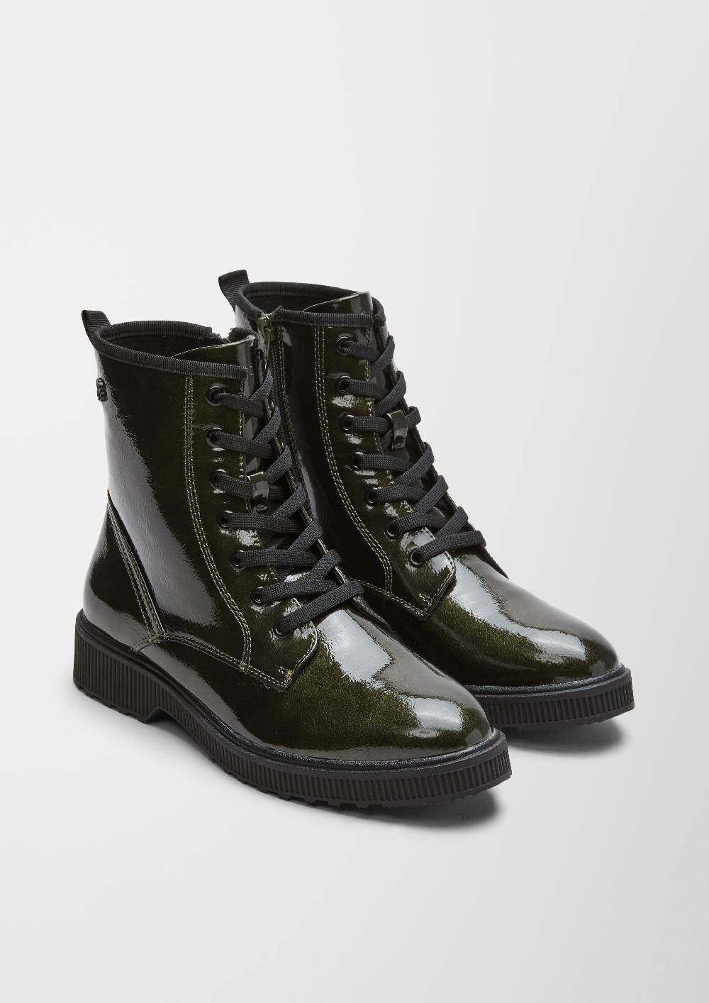 S.Oliver Boots In Lackleder-Optik