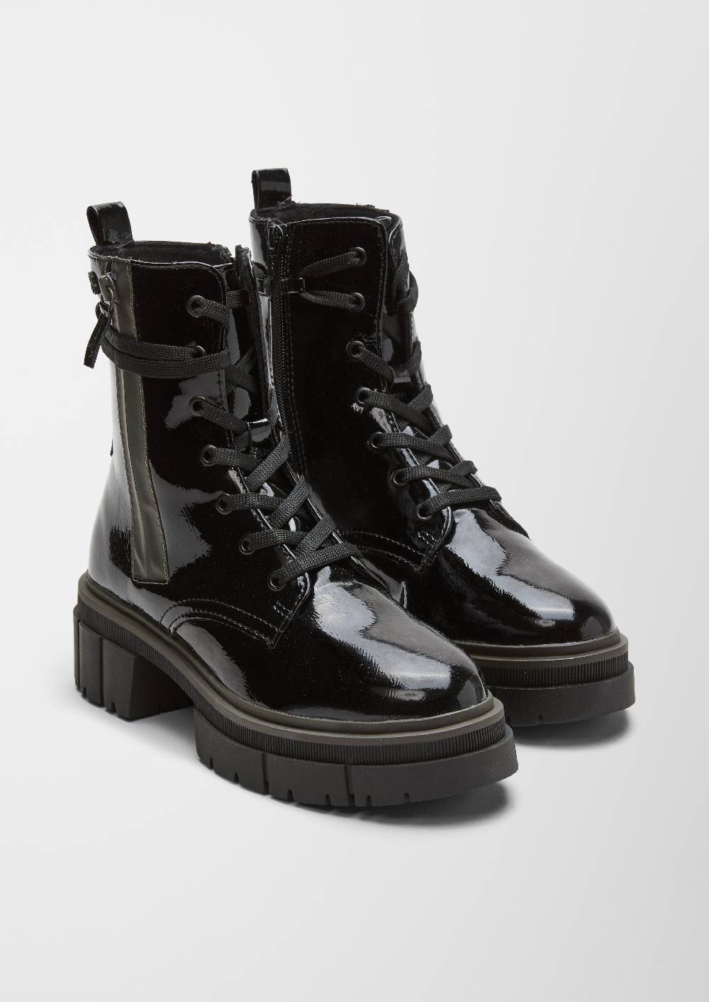 S.Oliver Boots In Lackleder-Optik