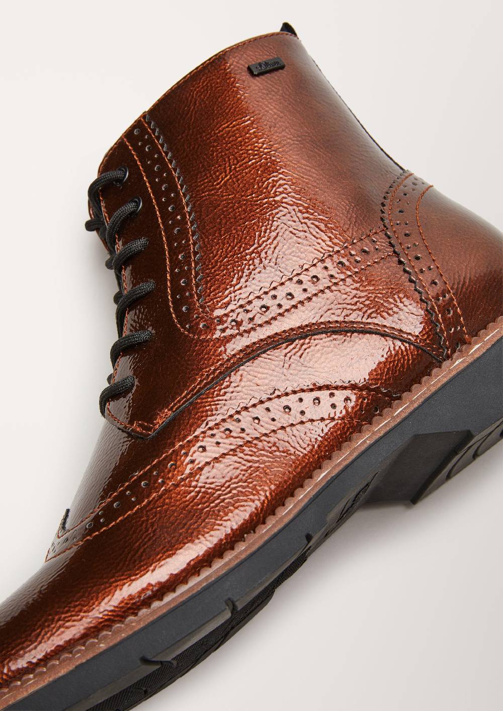 S.Oliver Boots In Lackleder-Optik