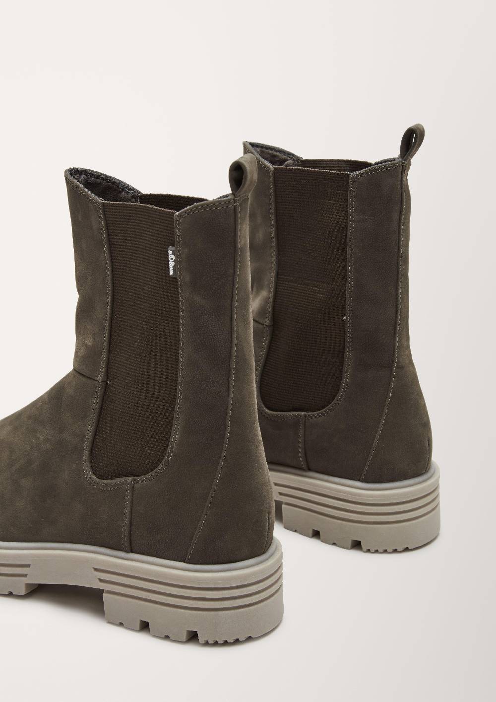 S.Oliver Boots Mit Elastikeinsatz