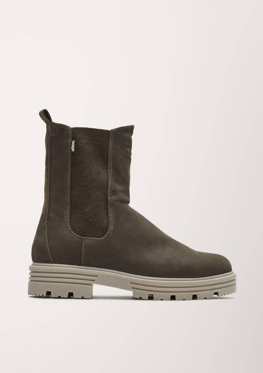 S.Oliver Boots Mit Elastikeinsatz