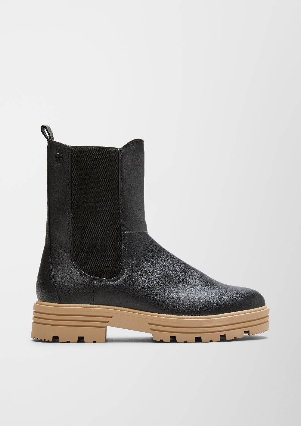 S.Oliver Boots Mit Elastikeinsätzen