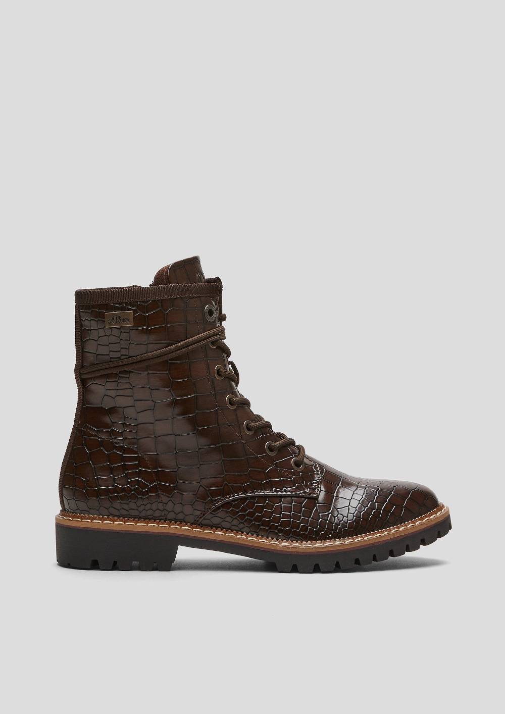 S.Oliver Boots Mit Goldmetallic-Details