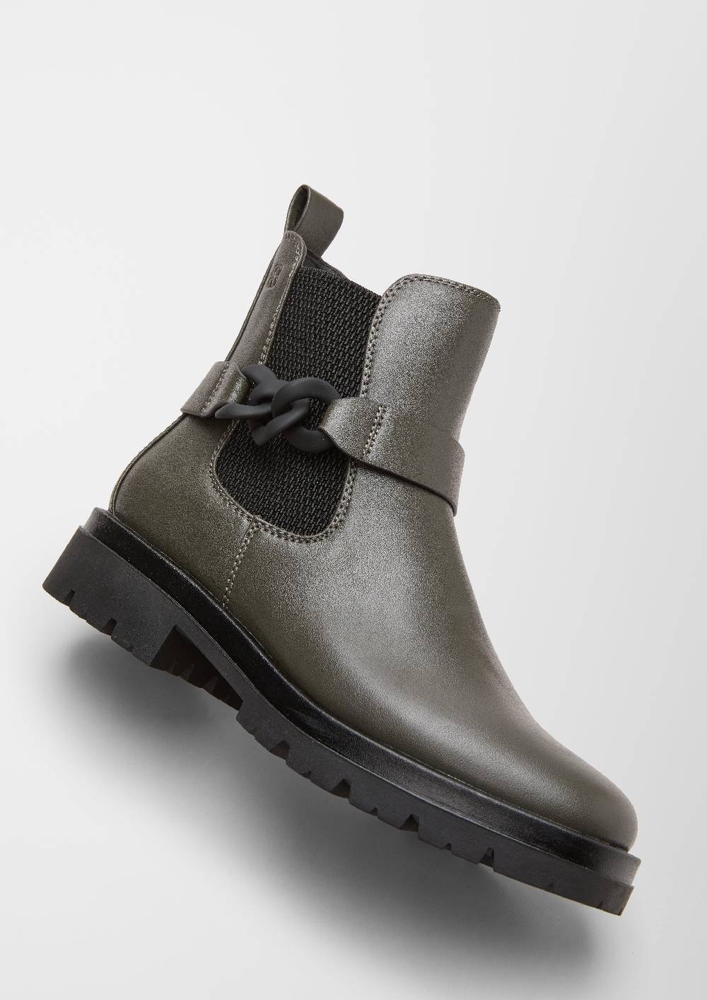 S.Oliver Boots Mit Schmuck-Detail