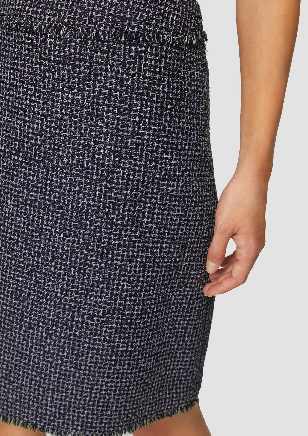 S.Oliver Bouclérock In Denim-Optik