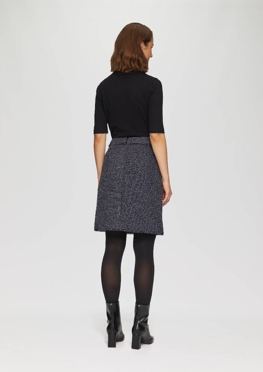 S.Oliver Bouclérock In Denim-Optik