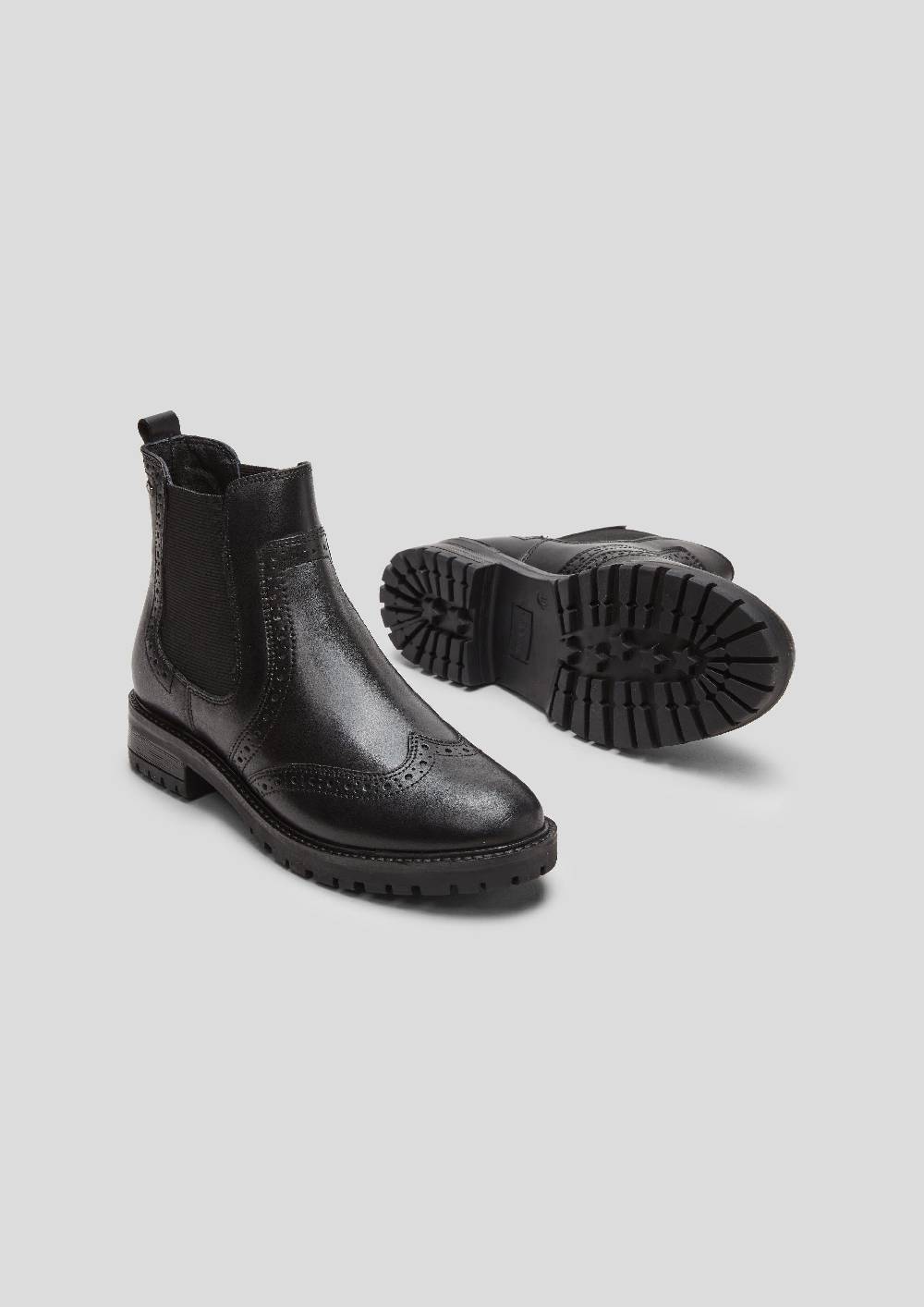 S.Oliver Brouge-Boots Aus Leder