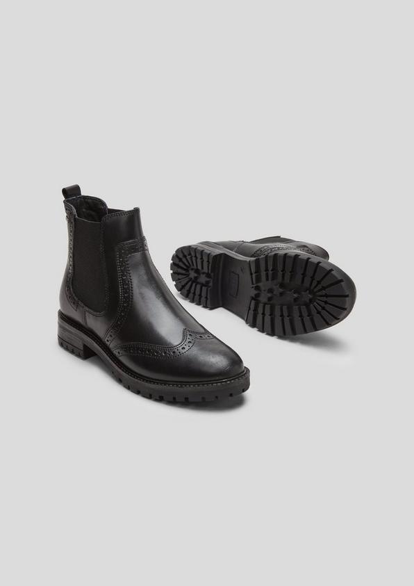 s.Oliver Brouge-Boots aus Leder