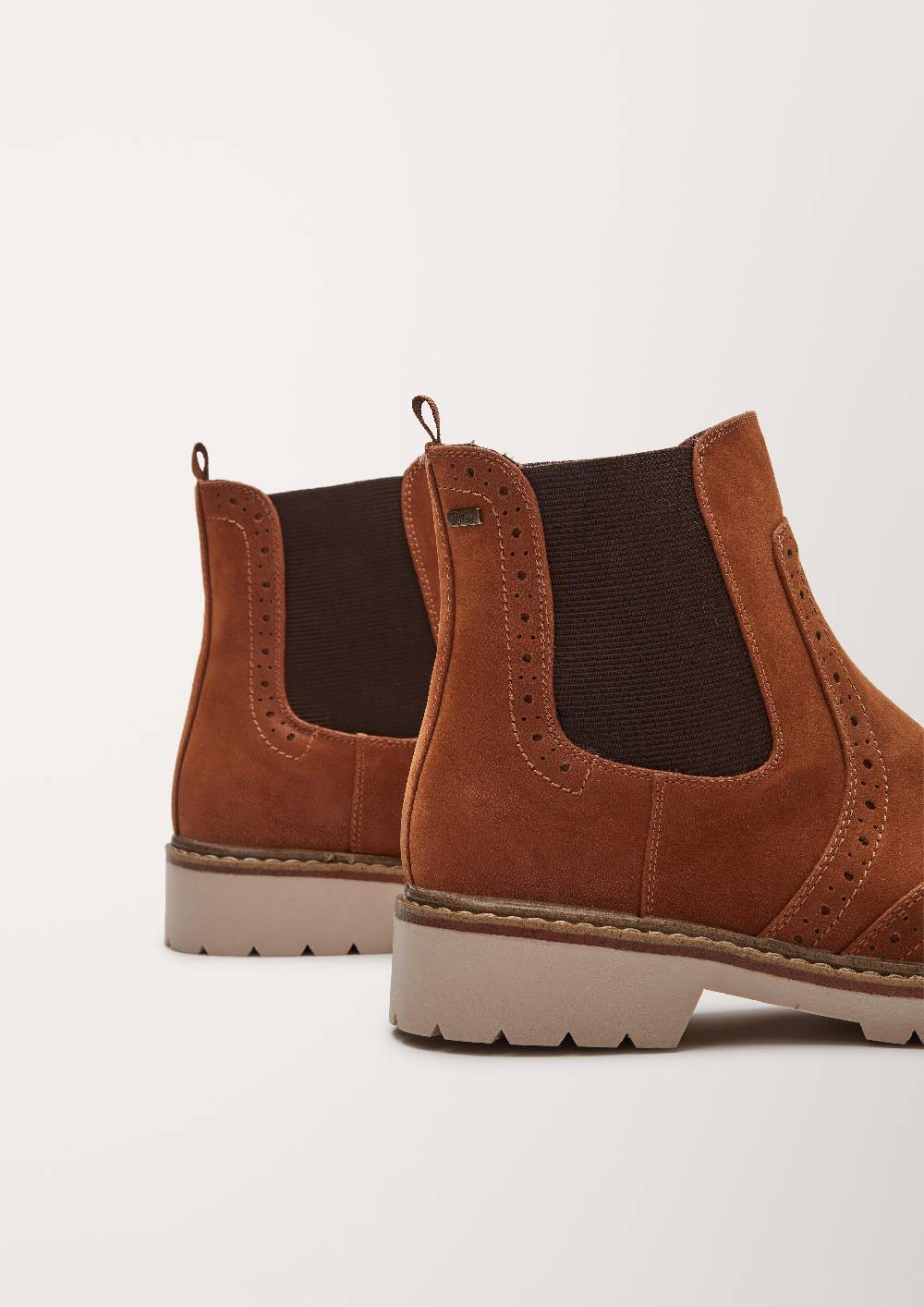 S.Oliver Brouge-Boots In Leder-Optik