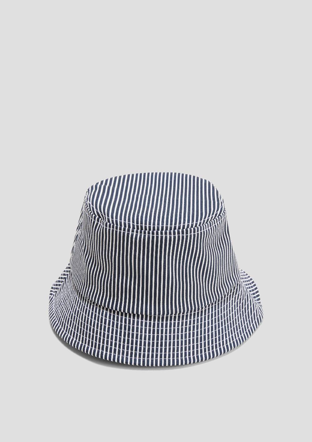 S.Oliver Bucket Hat Aus Baumwolle Mit Streifen