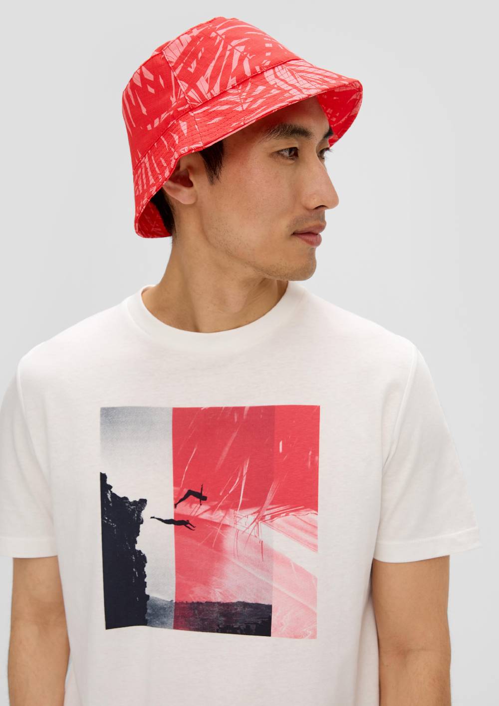 S.Oliver Bucket Hat Mit All-over-Print