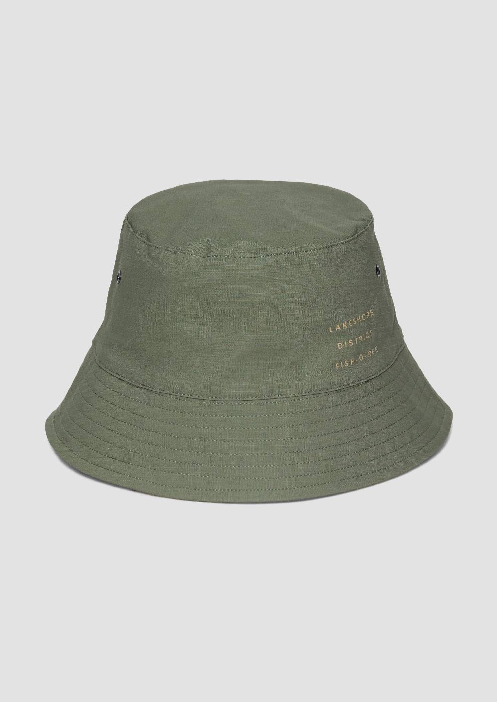 S.Oliver Bucket-Hat Mit Print-Detail