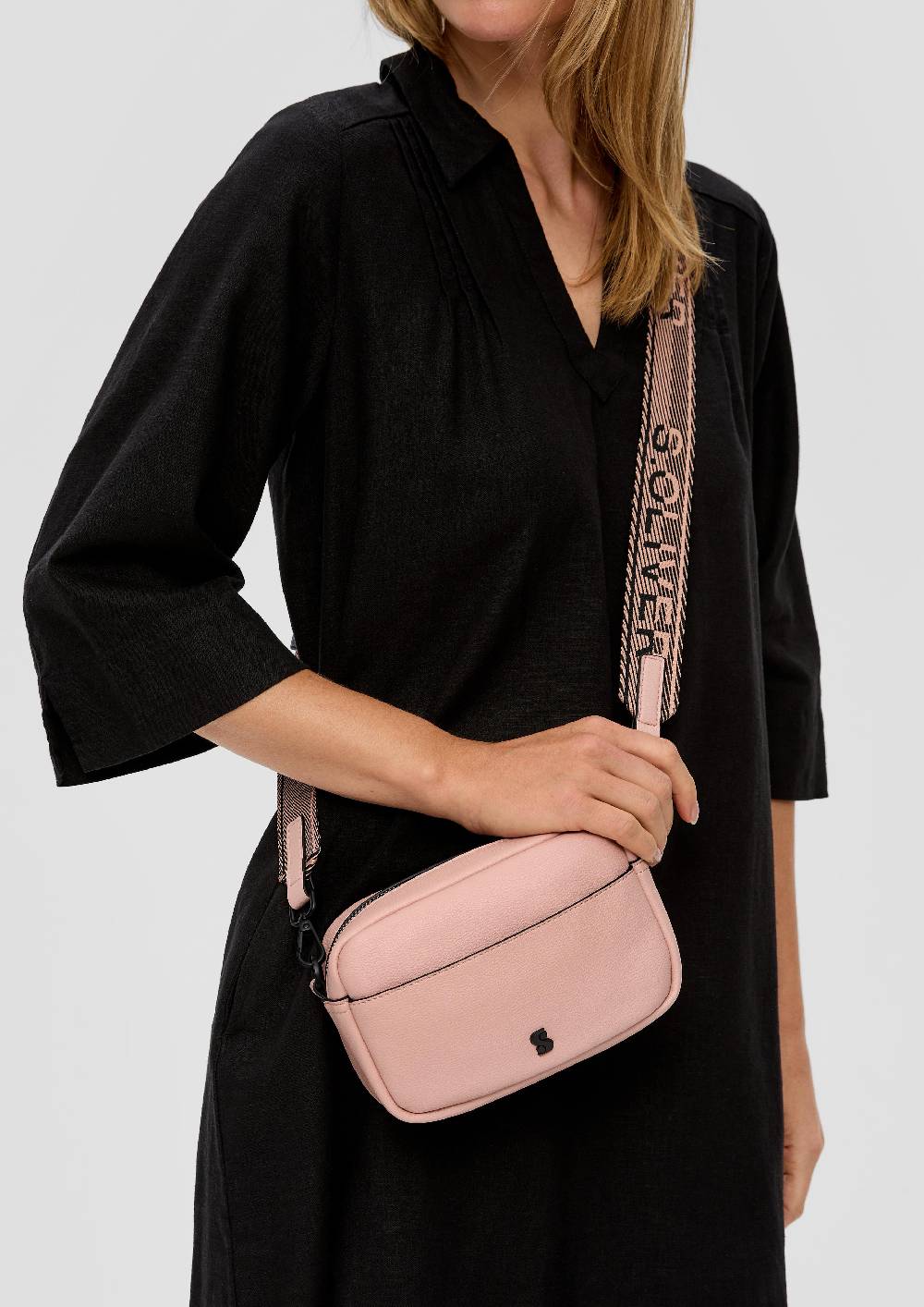 S.Oliver Camera Bag Aus Lederimitat