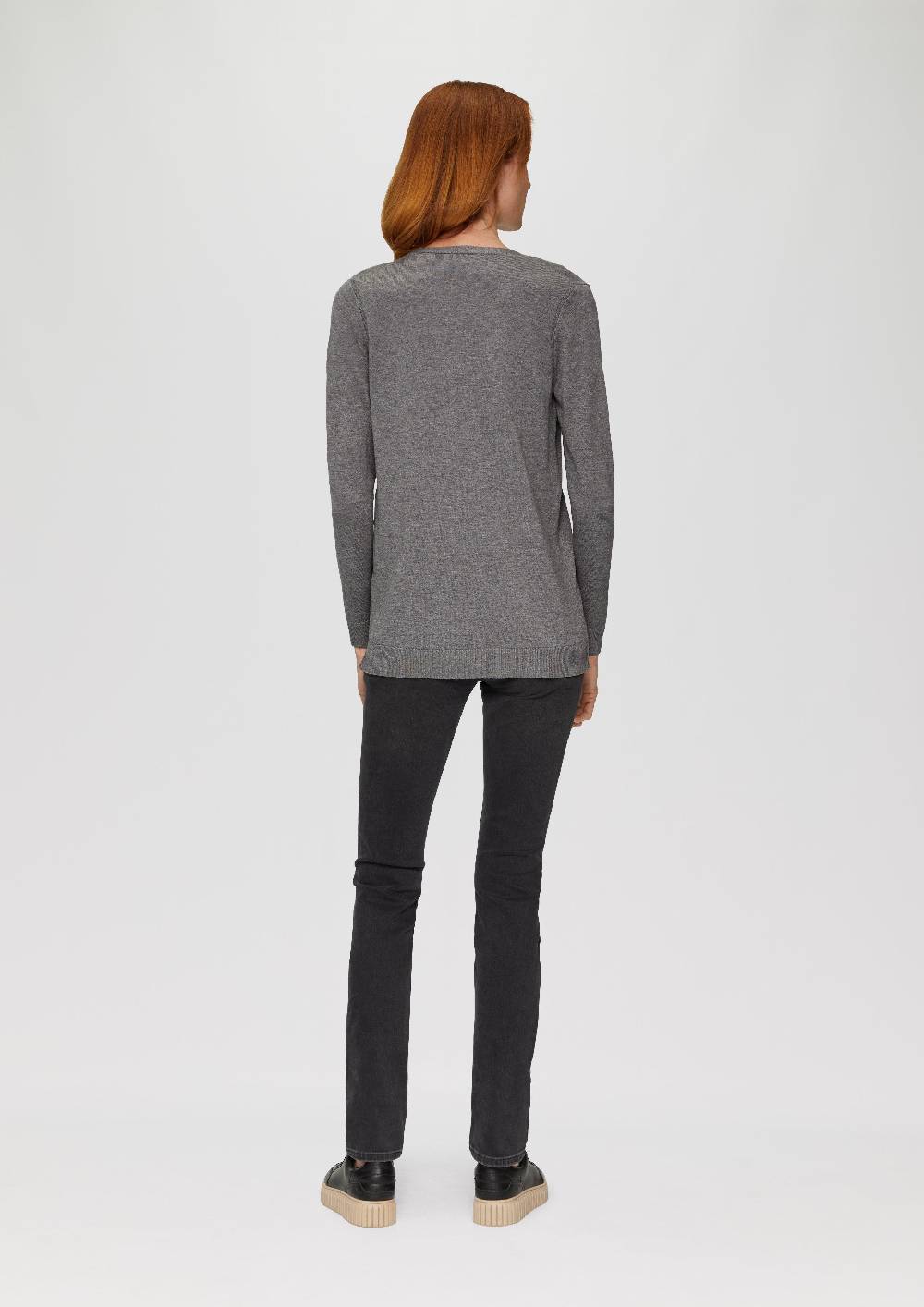 S.Oliver Cardigan Aus Viskose-Baumwollmix