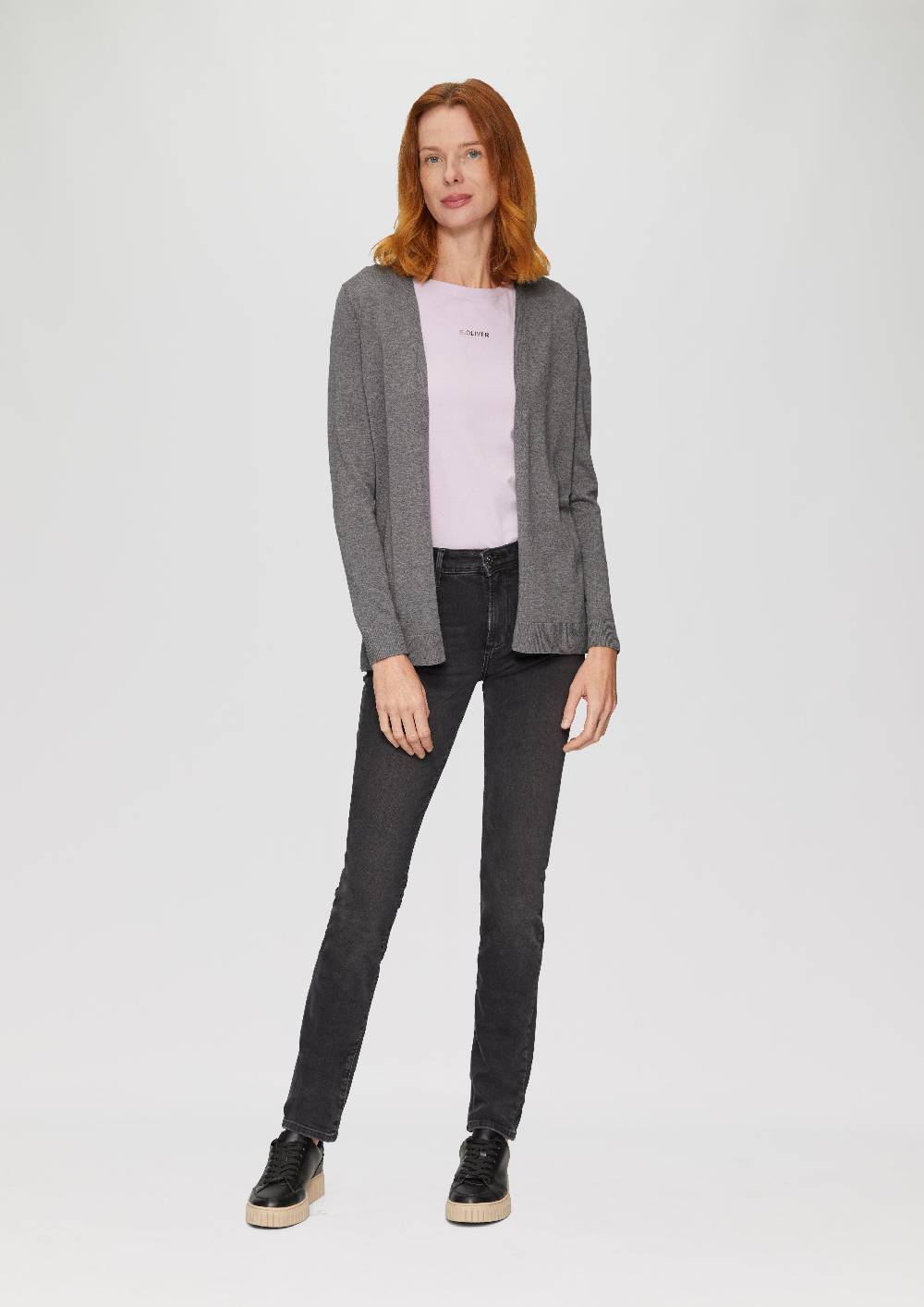 S.Oliver Cardigan Aus Viskose-Baumwollmix