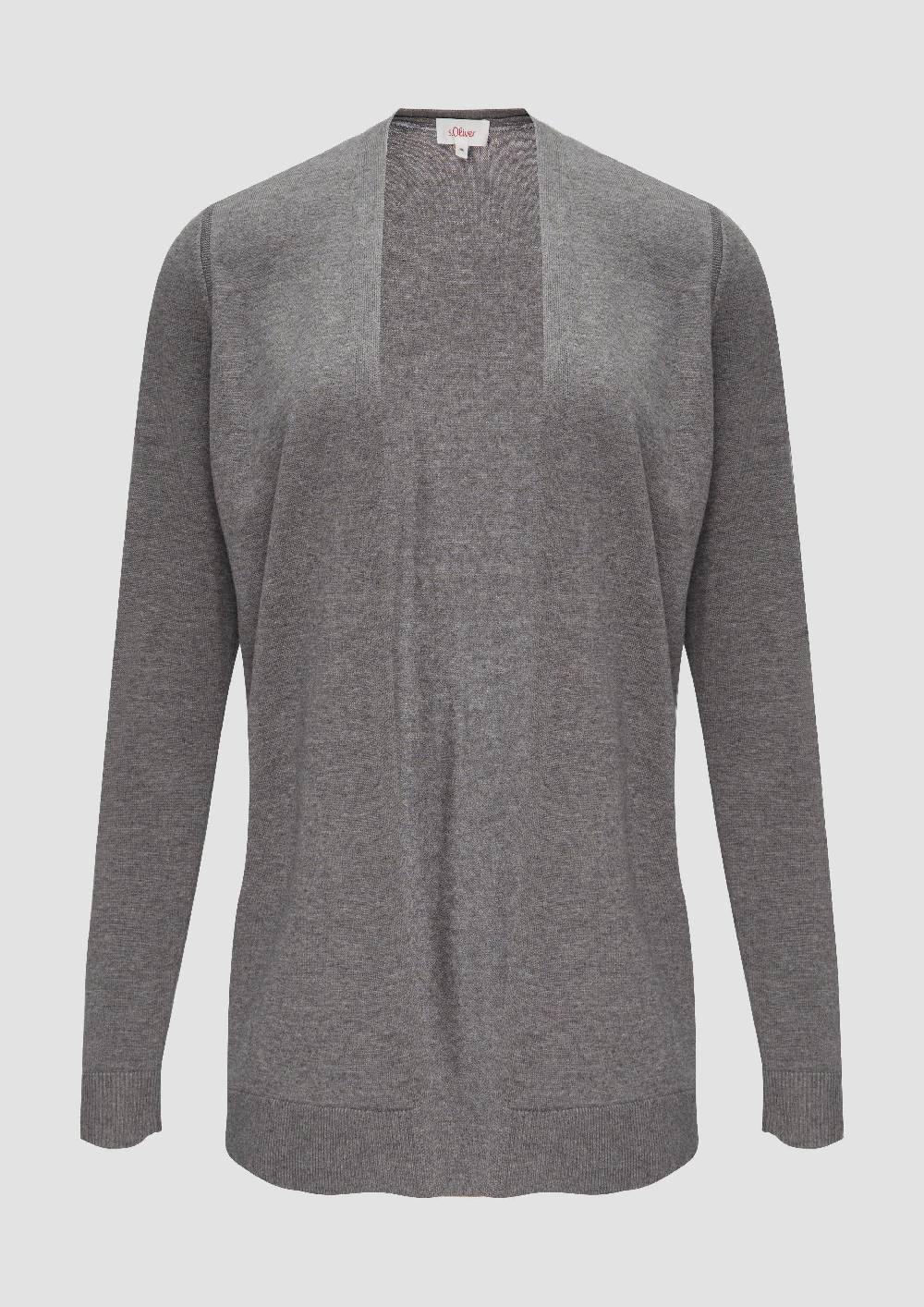 S.Oliver Cardigan Aus Viskose-Baumwollmix