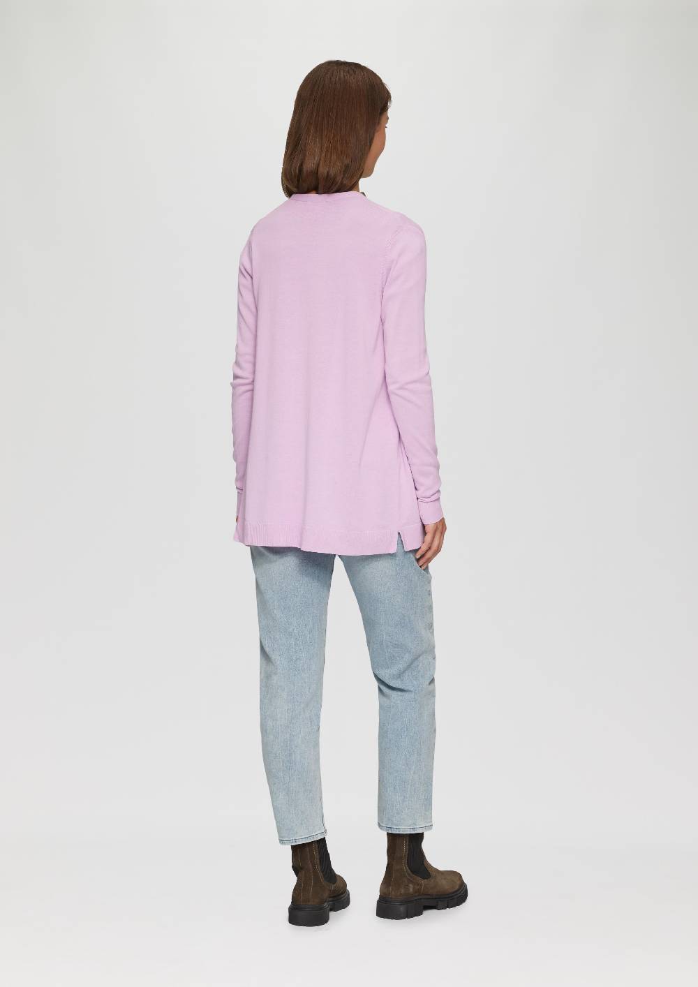 S.Oliver Cardigan Aus Viskose-Baumwollmix