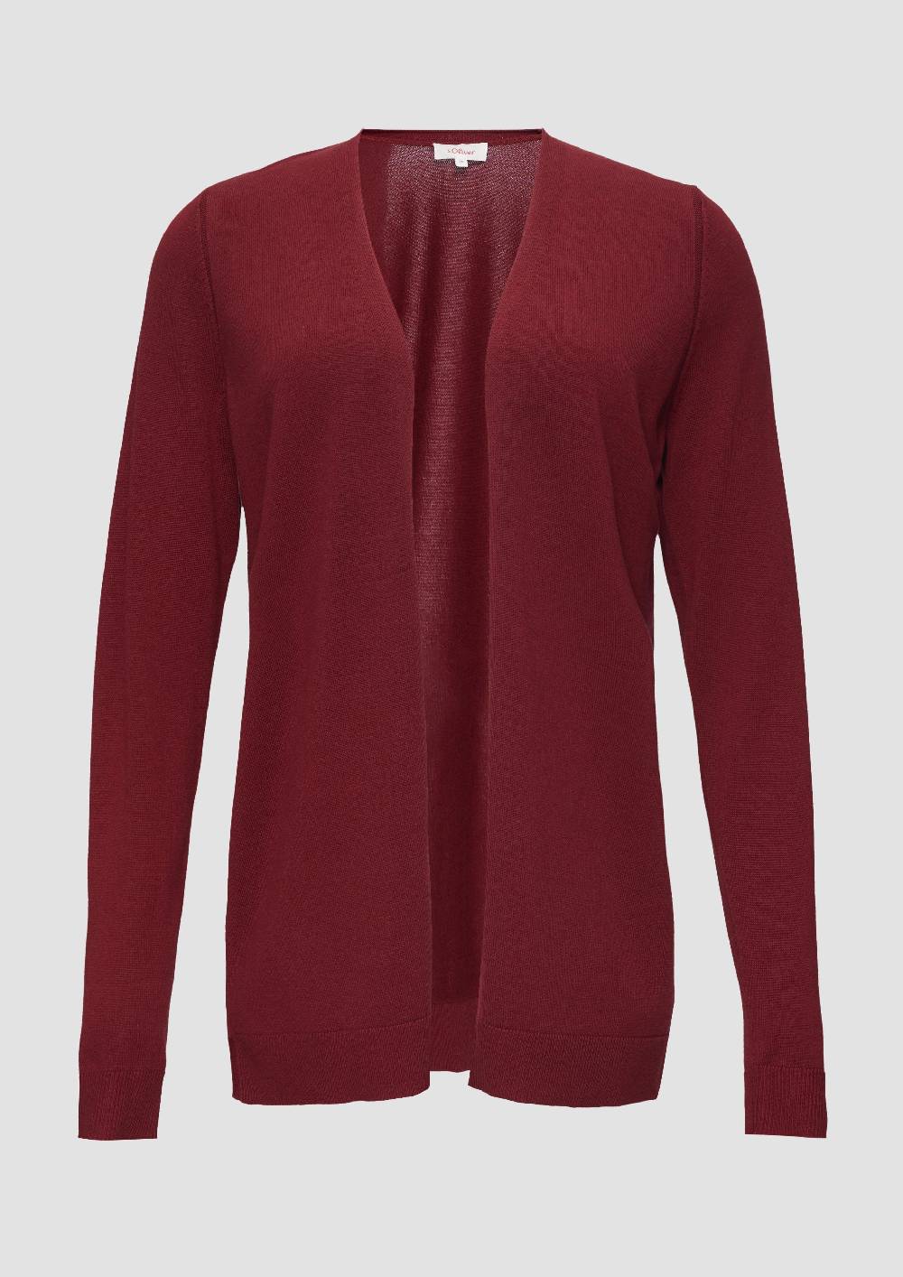 S.Oliver Cardigan Aus Viskose-Baumwollmix