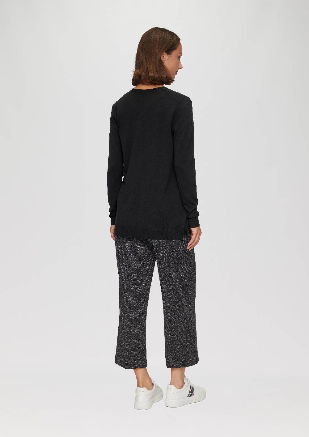 S.Oliver Cardigan Aus Viskose-Baumwollmix